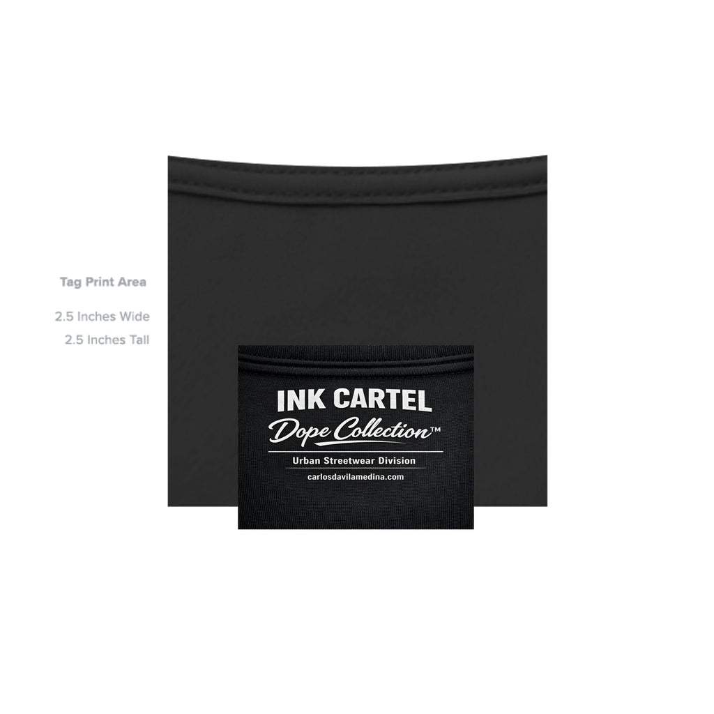 Ink Cartel Dope Collection Cartel Alien T-shirt with trippy alien character design and urban streetwear aesthetic
