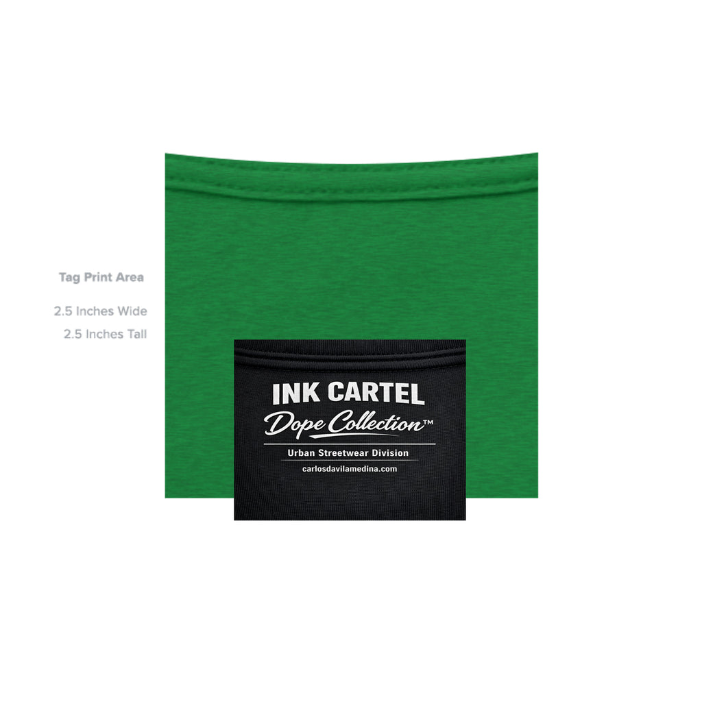  Ink Cartel Dope Collection Cartel Alien T-shirt with trippy alien character design and urban streetwear aesthetic