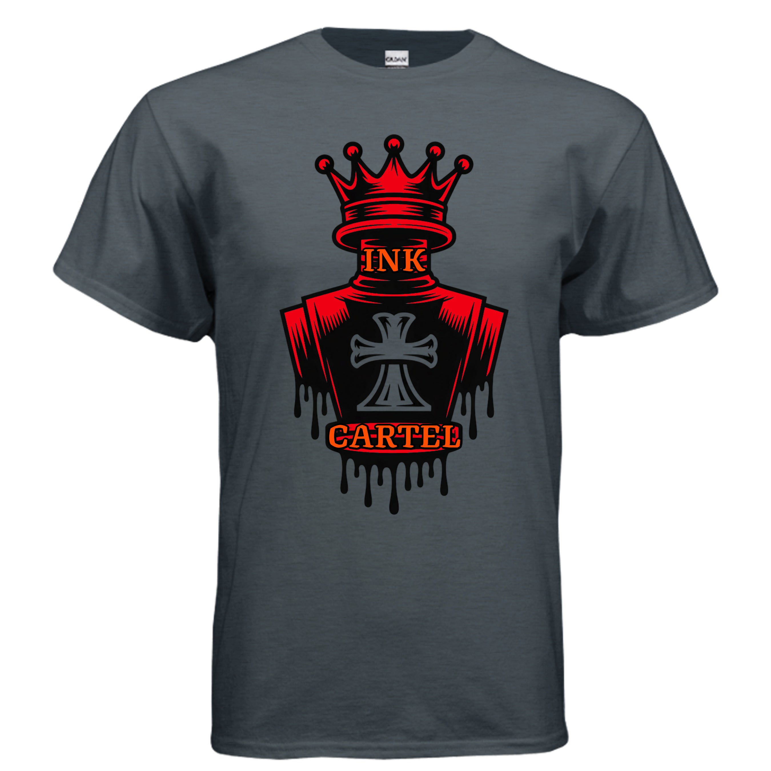 Ink Cartel Tha Rook T-shirt with graffiti-style artwork and strong urban streetwear aesthetic