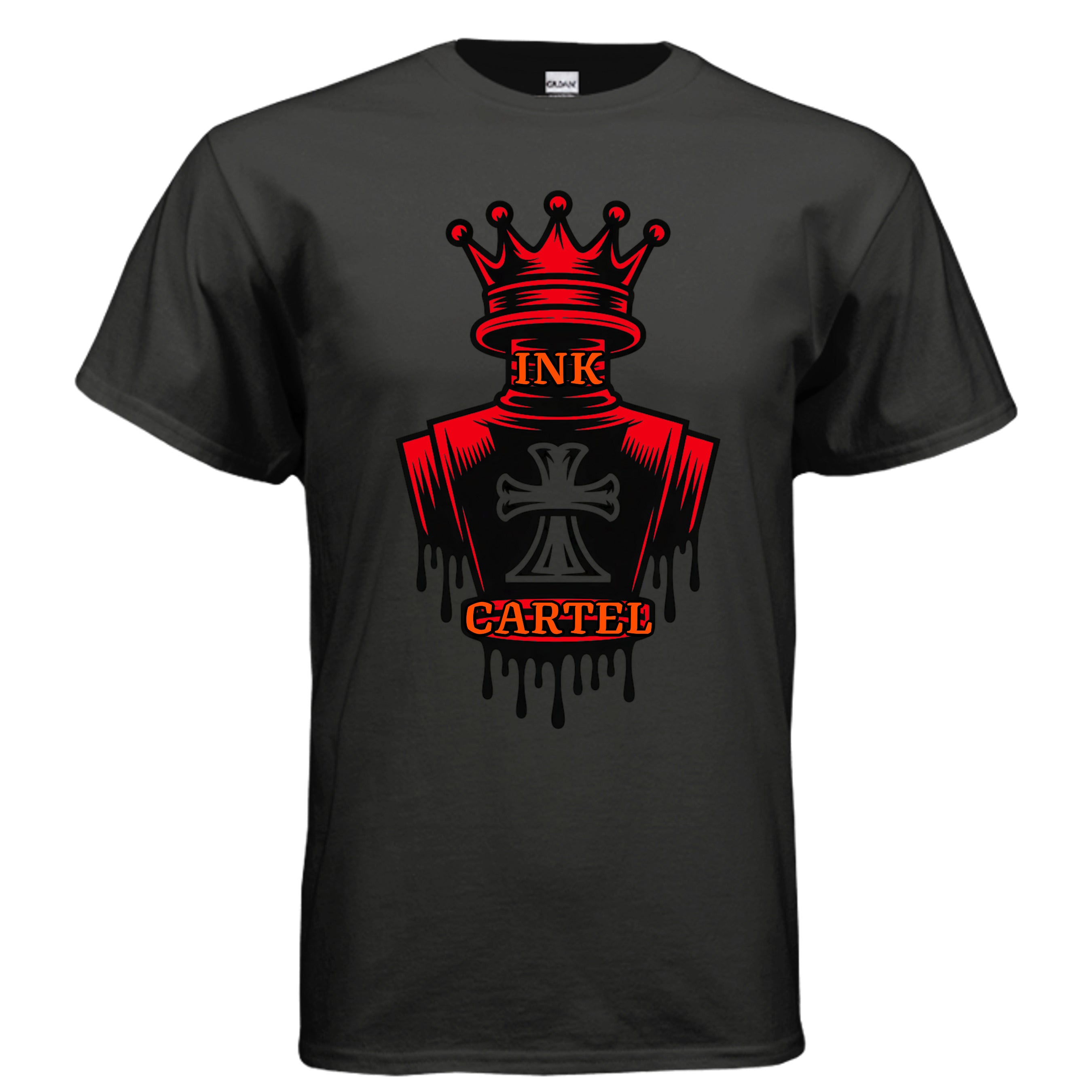 Ink Cartel Tha Rook T-shirt with graffiti-style artwork and strong urban streetwear aesthetic