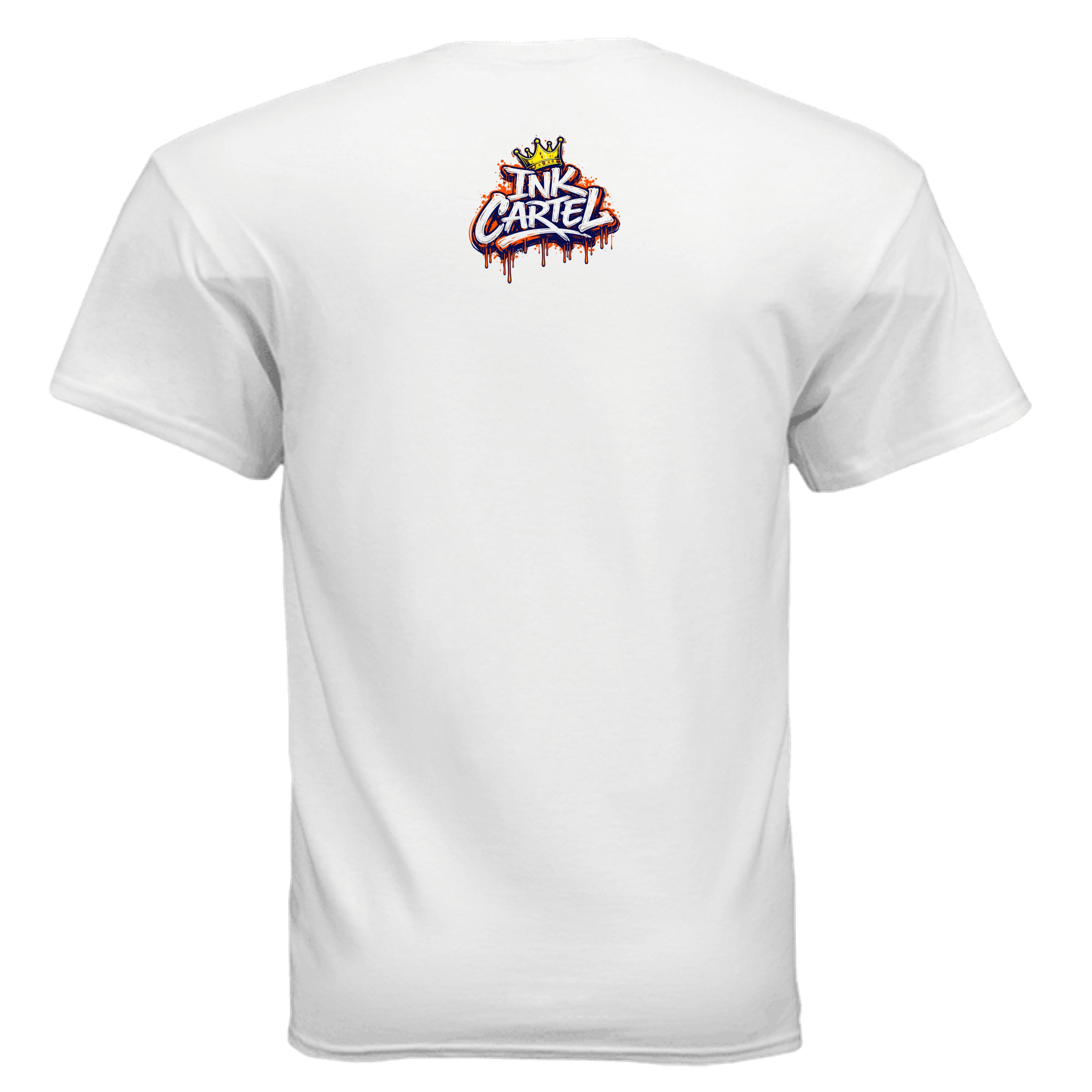 Ink Cartel Tha Rook T-shirt with graffiti-style artwork and strong urban streetwear aesthetic