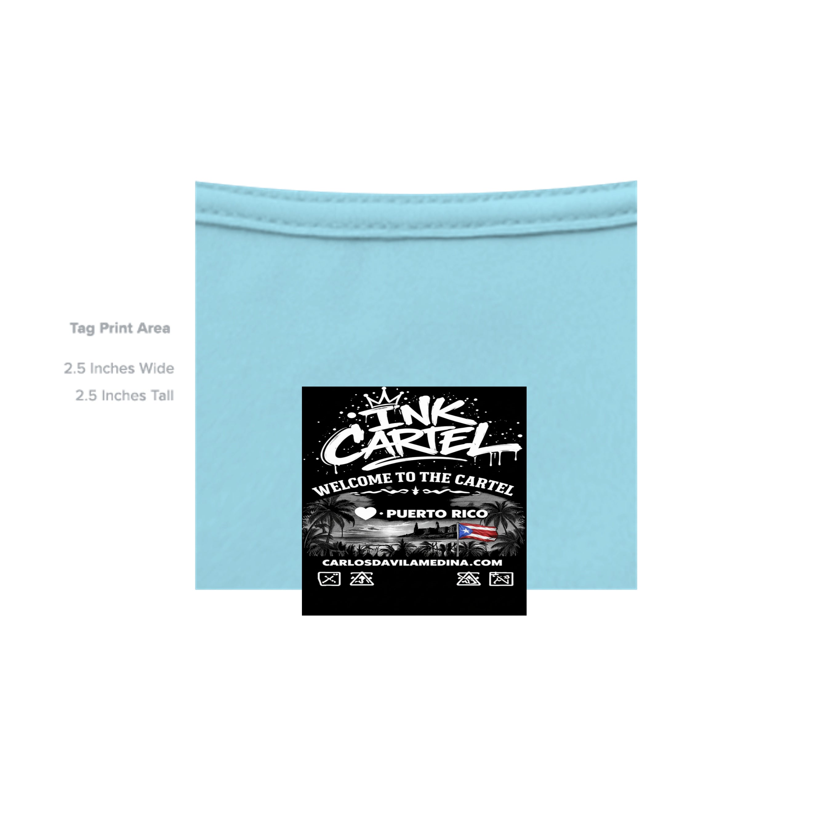 Ink Cartel Tha Rook T-shirt with graffiti-style artwork and strong urban streetwear aesthetic