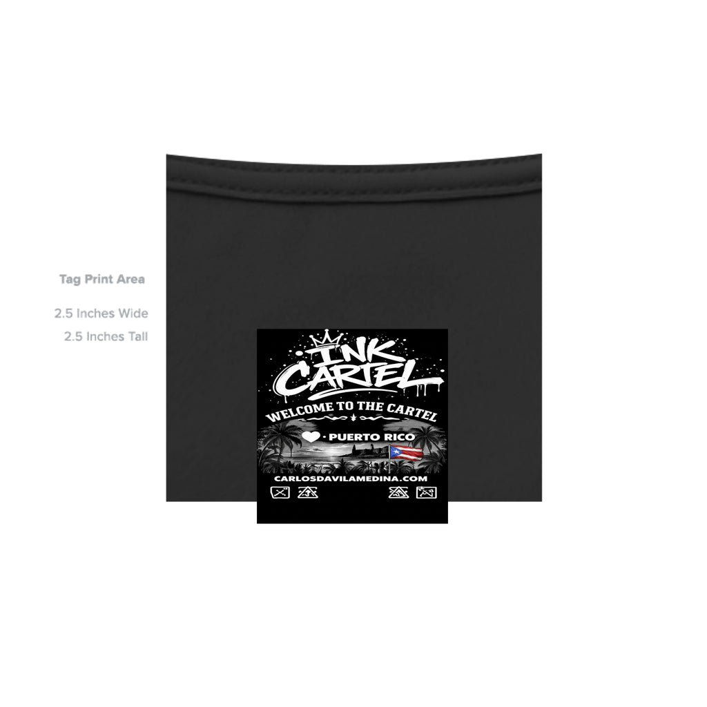 Ink Cartel Tha Rook T-shirt with graffiti-style artwork and strong urban streetwear aesthetic