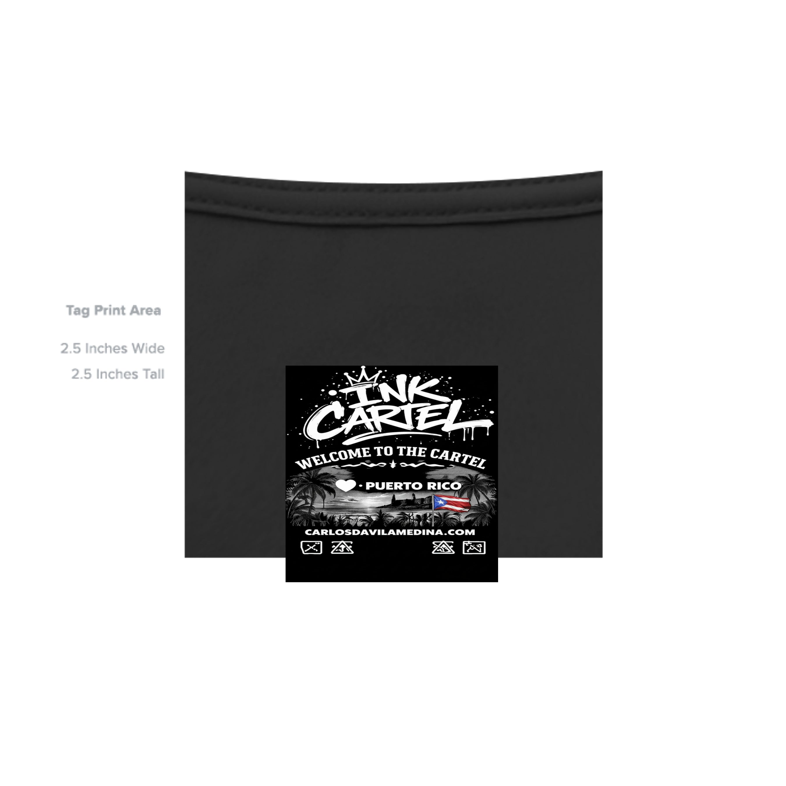 Ink Cartel Tha Rook T-shirt with graffiti-style artwork and strong urban streetwear aesthetic