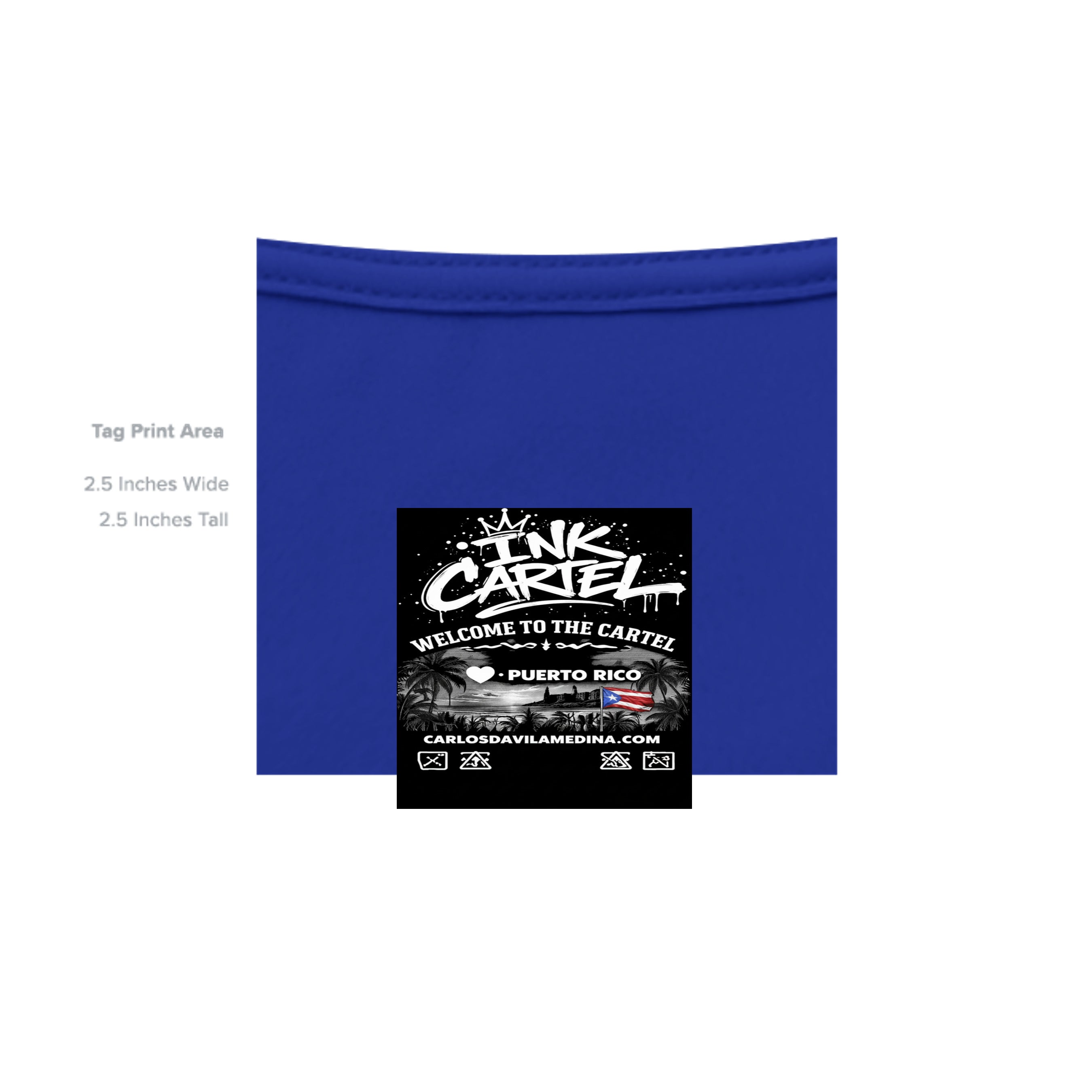 Ink Cartel Tha Rook T-shirt with graffiti-style artwork and strong urban streetwear aesthetic