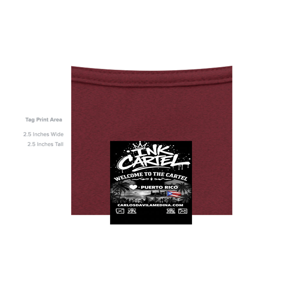 Ink Cartel Tha Rook T-shirt with graffiti-style artwork and strong urban streetwear aesthetic