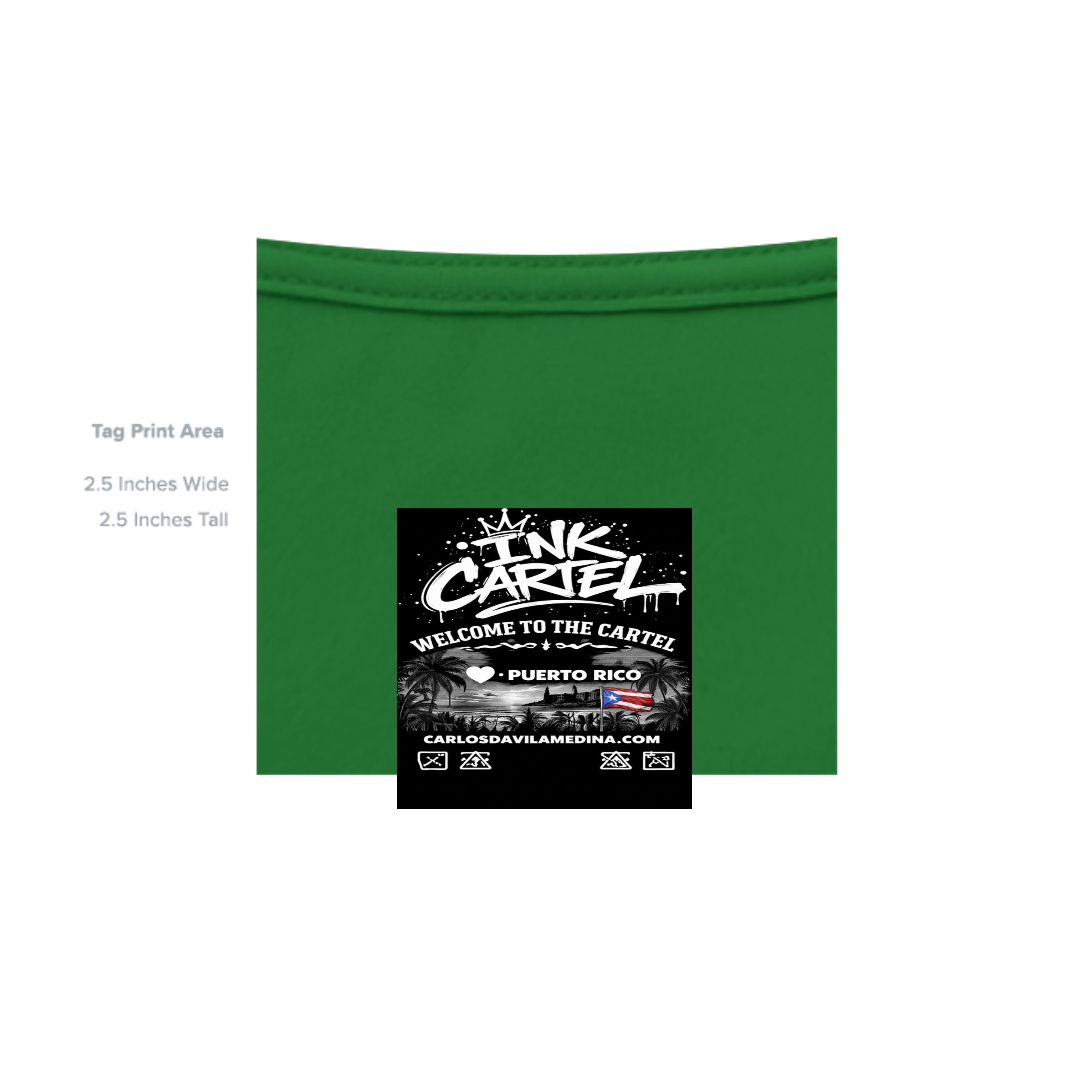 Ink Cartel Tha Rook T-shirt with graffiti-style artwork and strong urban streetwear aesthetic