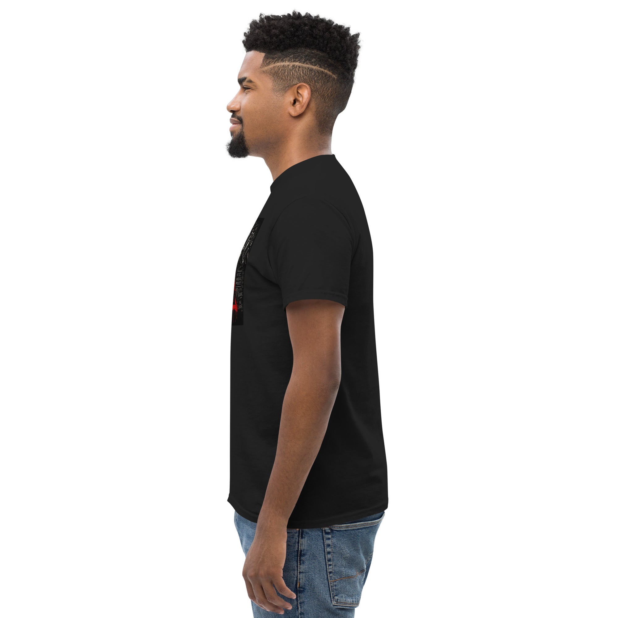 Ink Cartel Concrete Jungle Tattoo Pen Tee with urban graffiti design and tattoo pen artwork, streetwear shirt inspired by city life