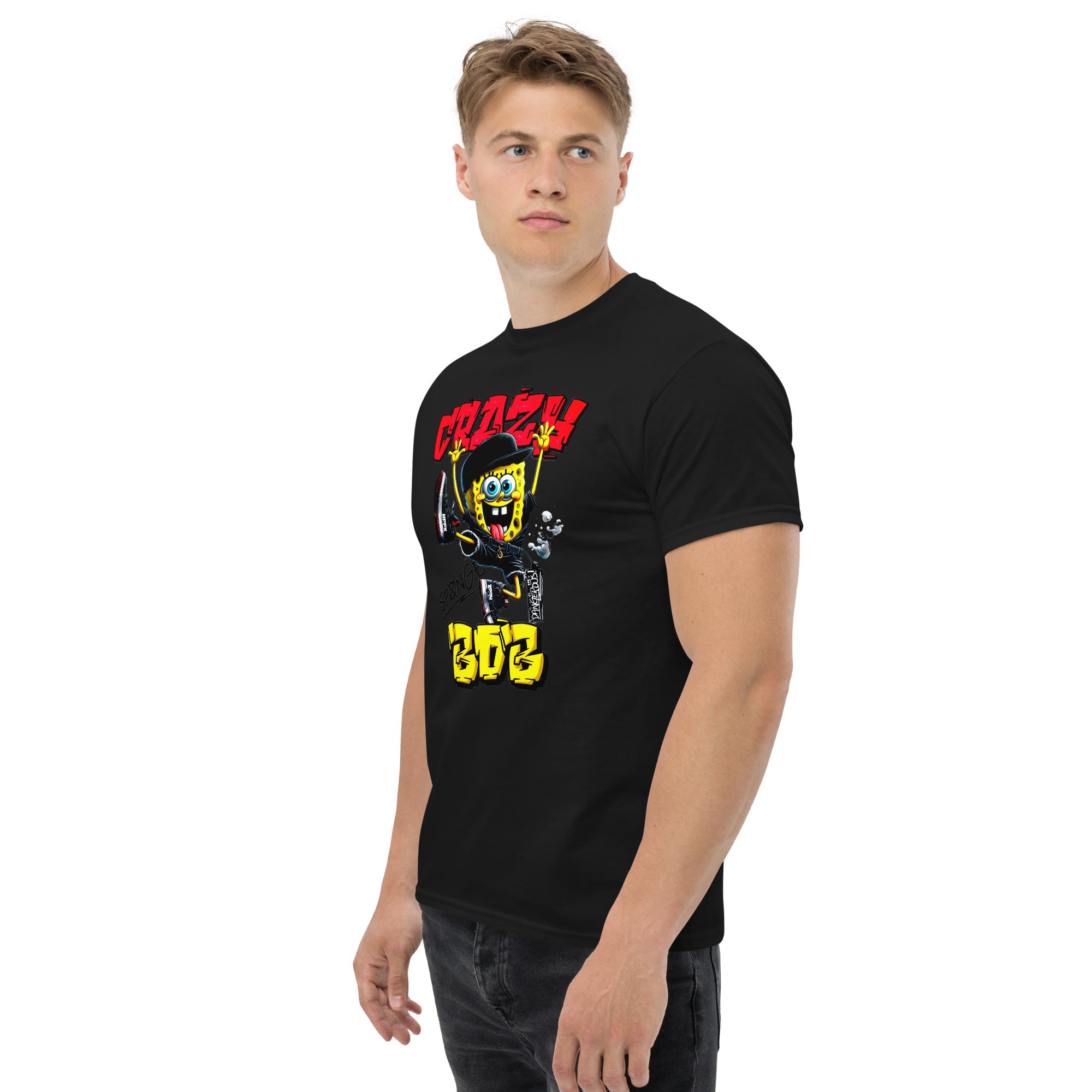  Ink Cartel Crazy Square Street T-shirt with graffiti-inspired square artwork and bold urban streetwear aesthetic