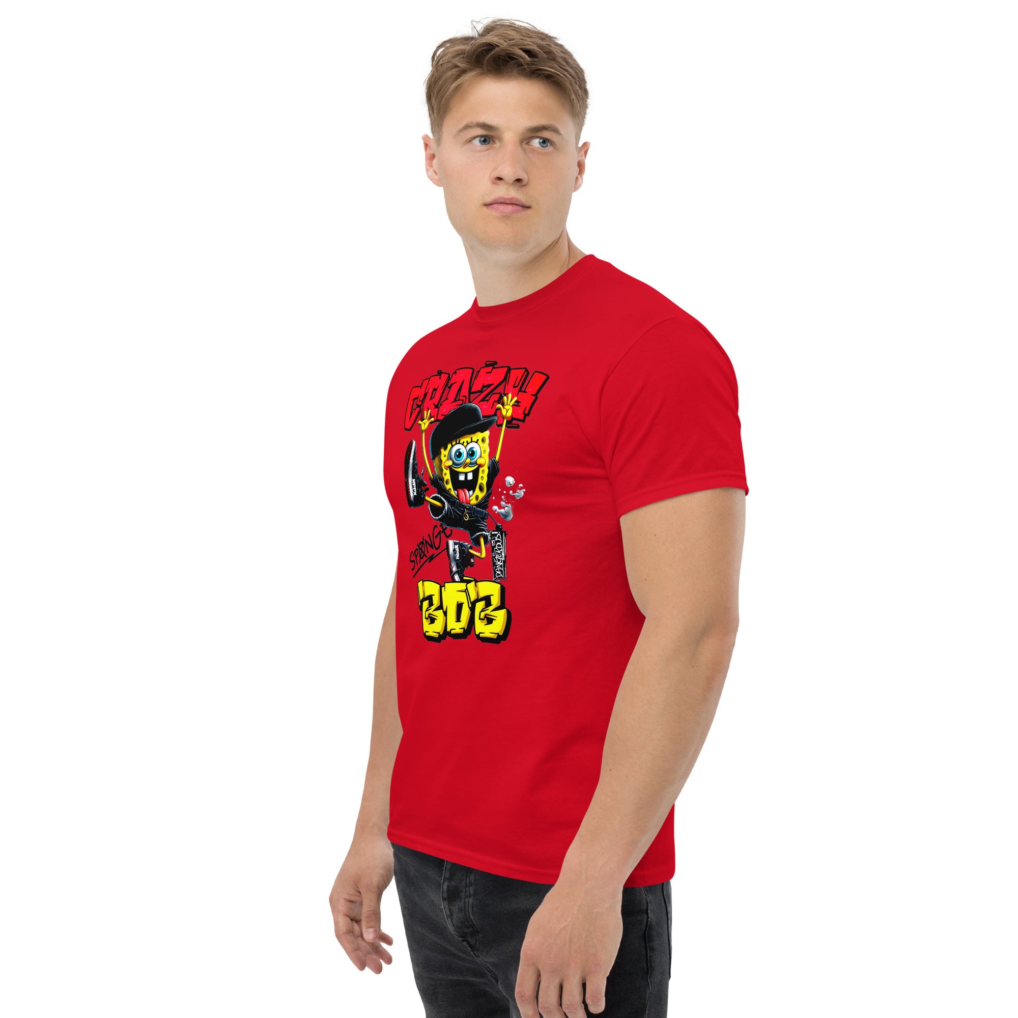  Ink Cartel Crazy Square Street T-shirt with graffiti-inspired square artwork and bold urban streetwear aesthetic