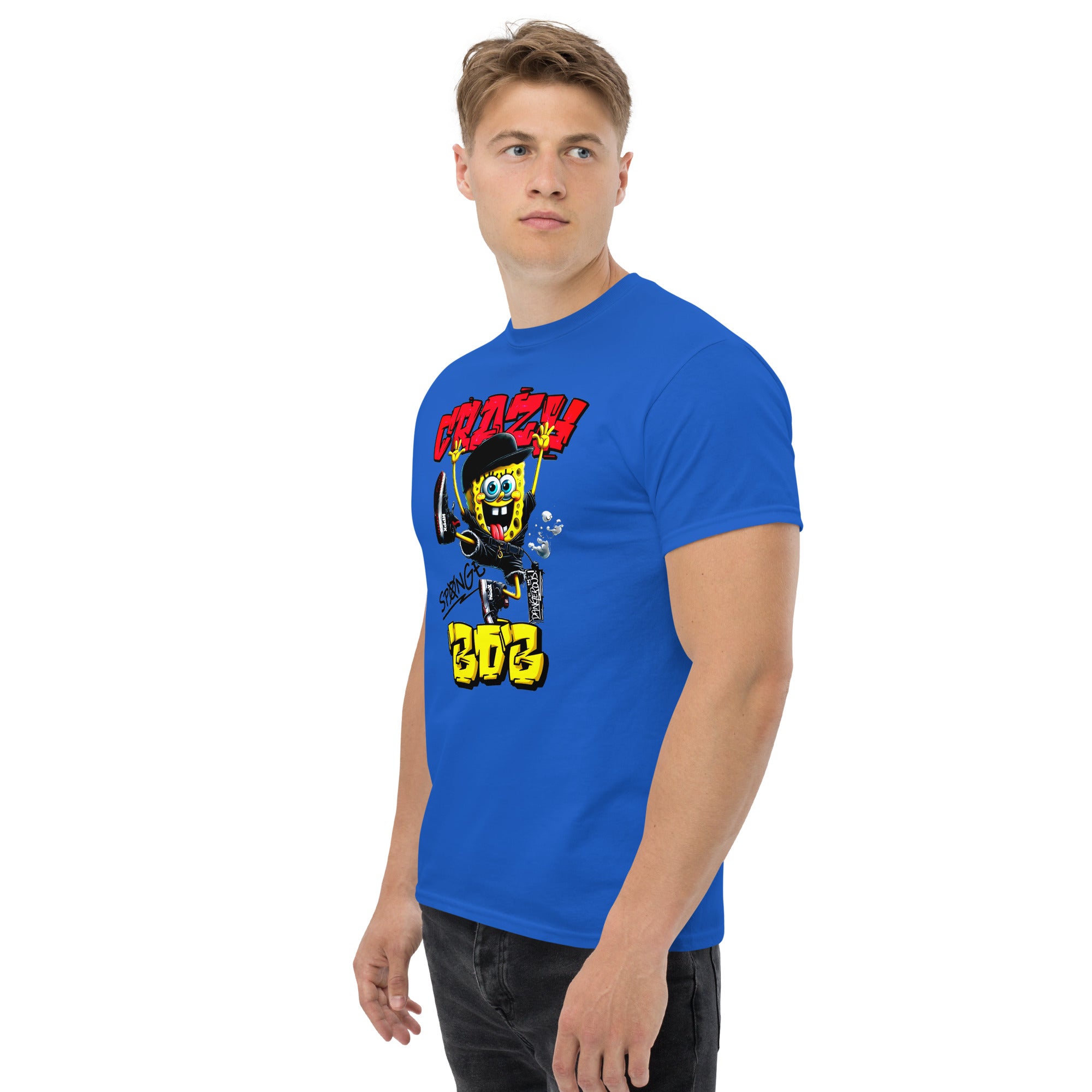 Ink Cartel Crazy Square Street T-shirt with graffiti-inspired square artwork and bold urban streetwear aesthetic