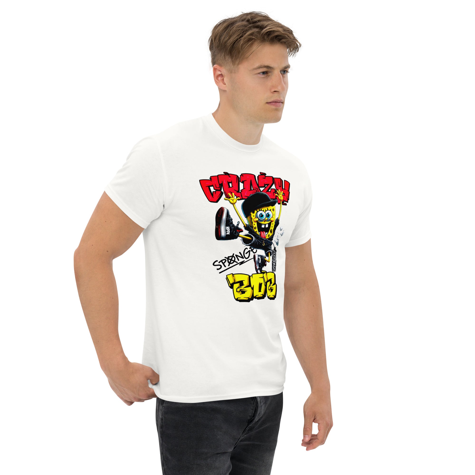 Ink Cartel Crazy Square Street T-shirt with graffiti-inspired square artwork and bold urban streetwear aesthetic