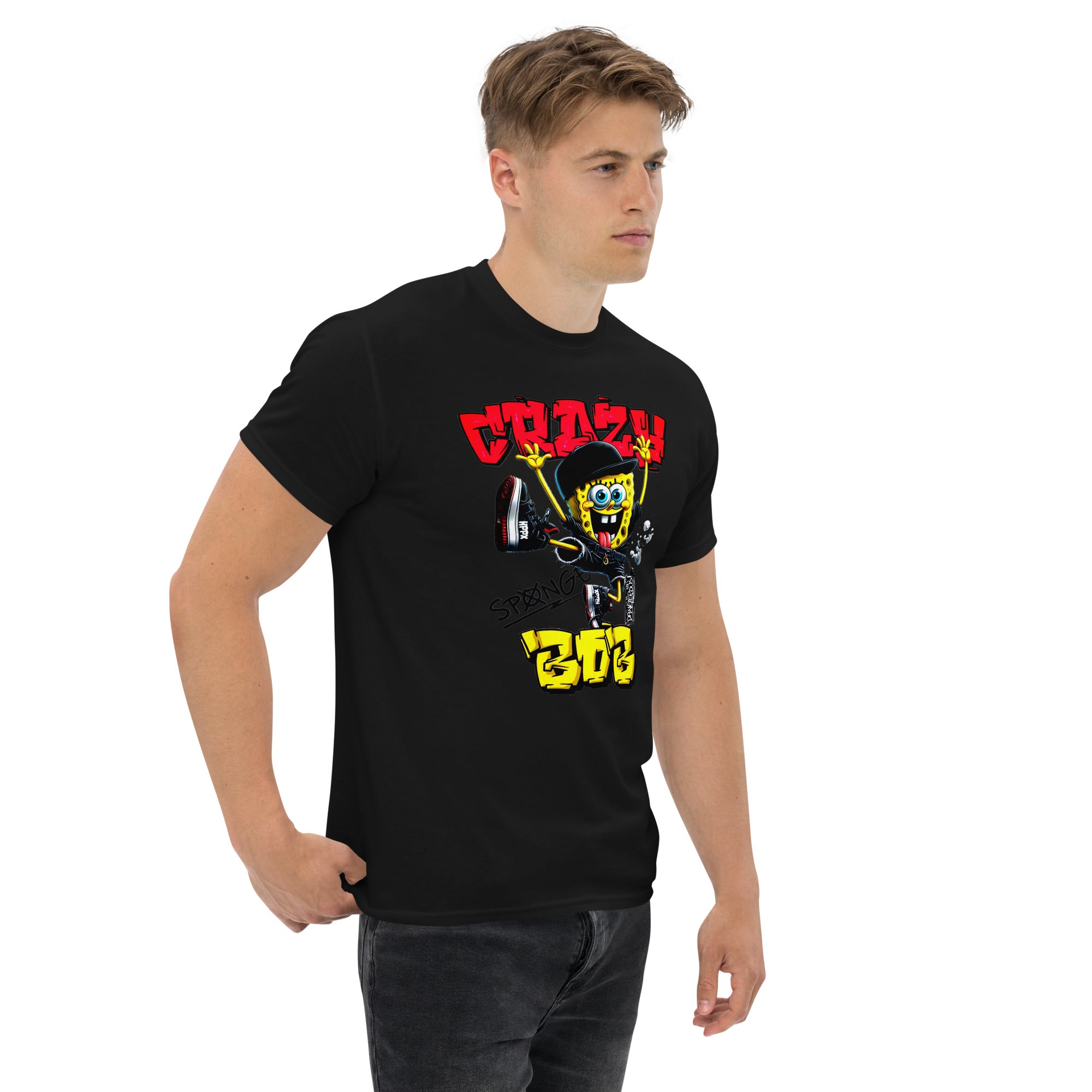  Ink Cartel Crazy Square Street T-shirt with graffiti-inspired square artwork and bold urban streetwear aesthetic