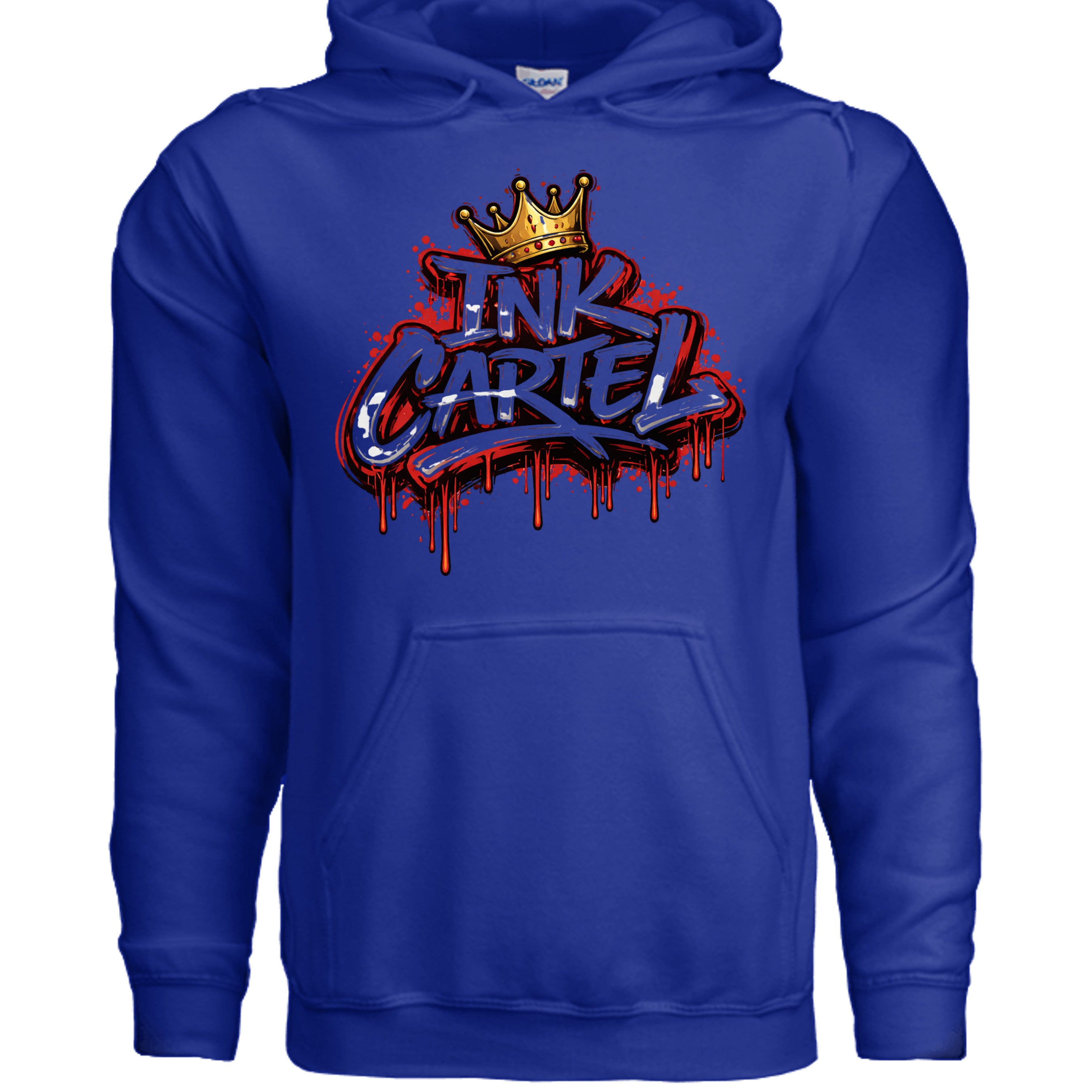  Ink Cartel Signature Logo Hoodie with minimalist front logo design, premium streetwear hoodie for everyday wear