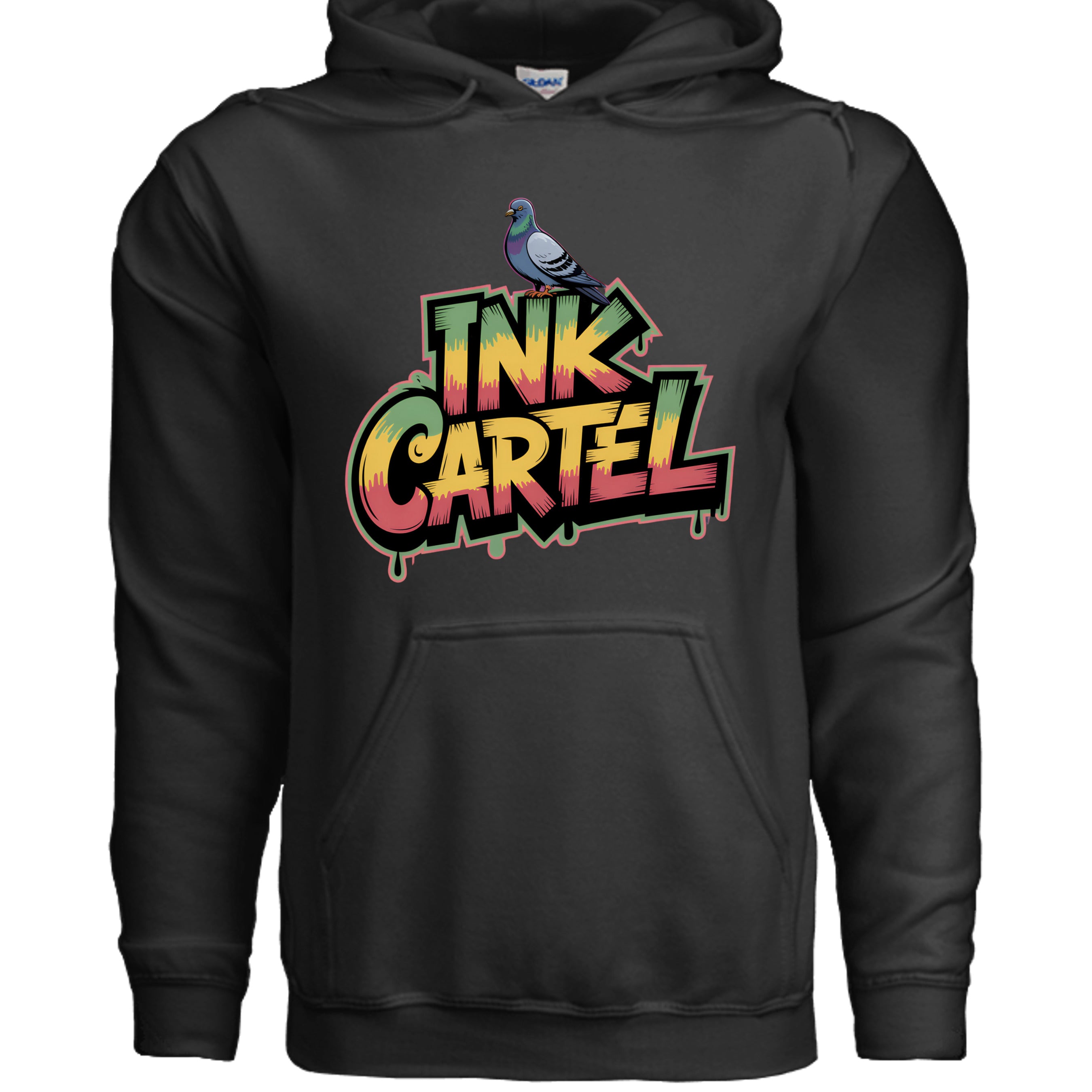 Ink Cartel Crazy Square Street T-shirt with graffiti-inspired square artwork and bold urban streetwear aesthetic