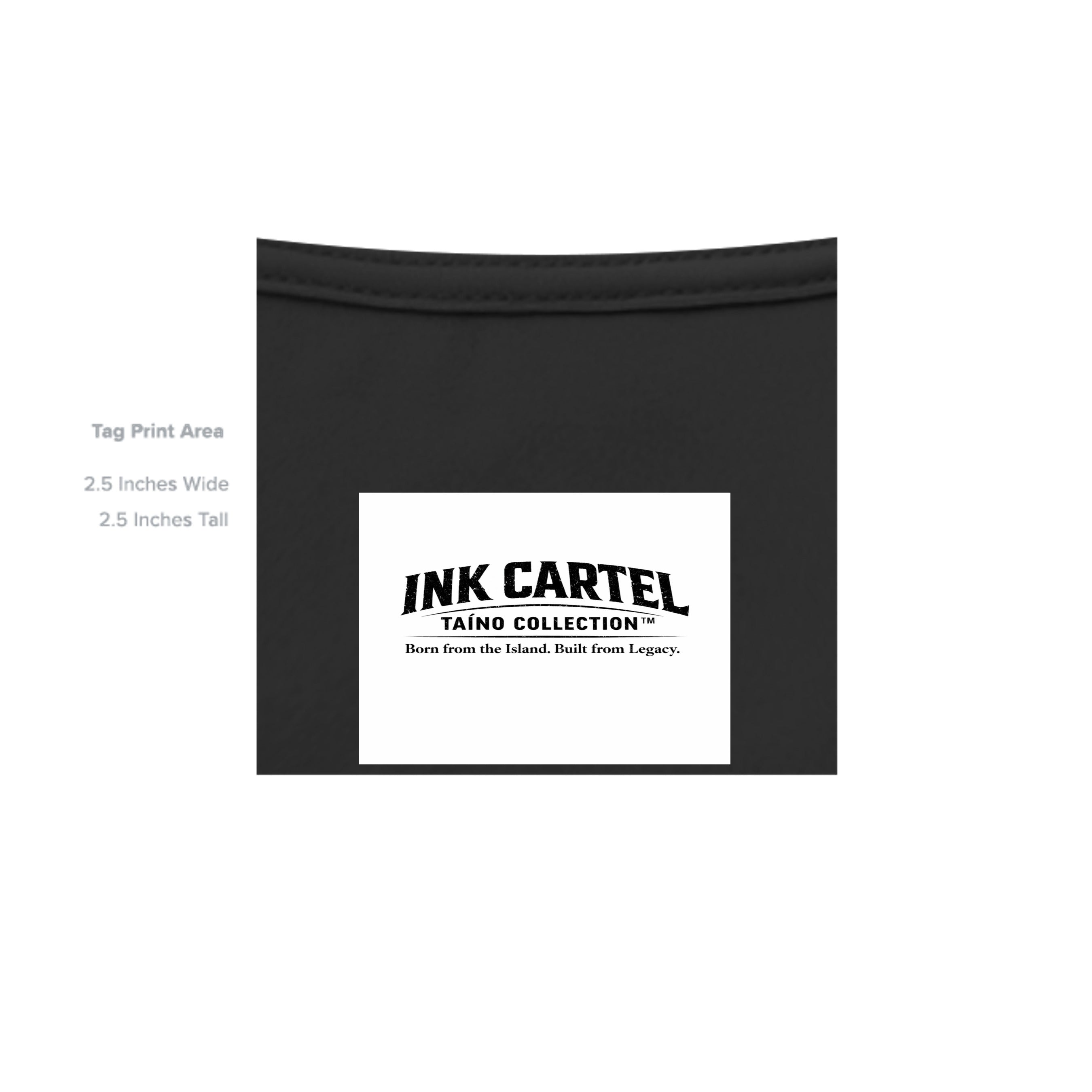  Ink Cartel Taíno Legacy Couple Tee representing love, heritage, and island roots through bold streetwear design