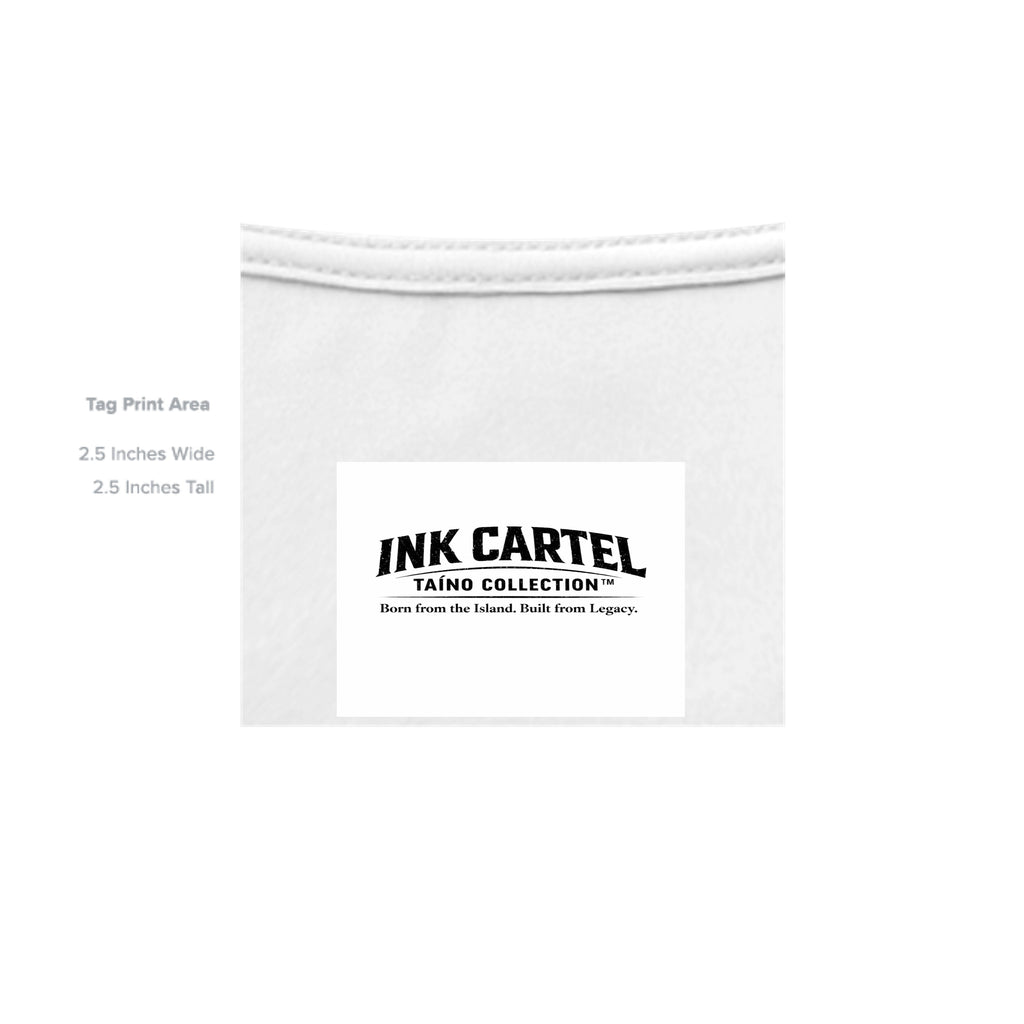 Ink Cartel Taíno Legacy Couple Tee representing love, heritage, and island roots through bold streetwear design