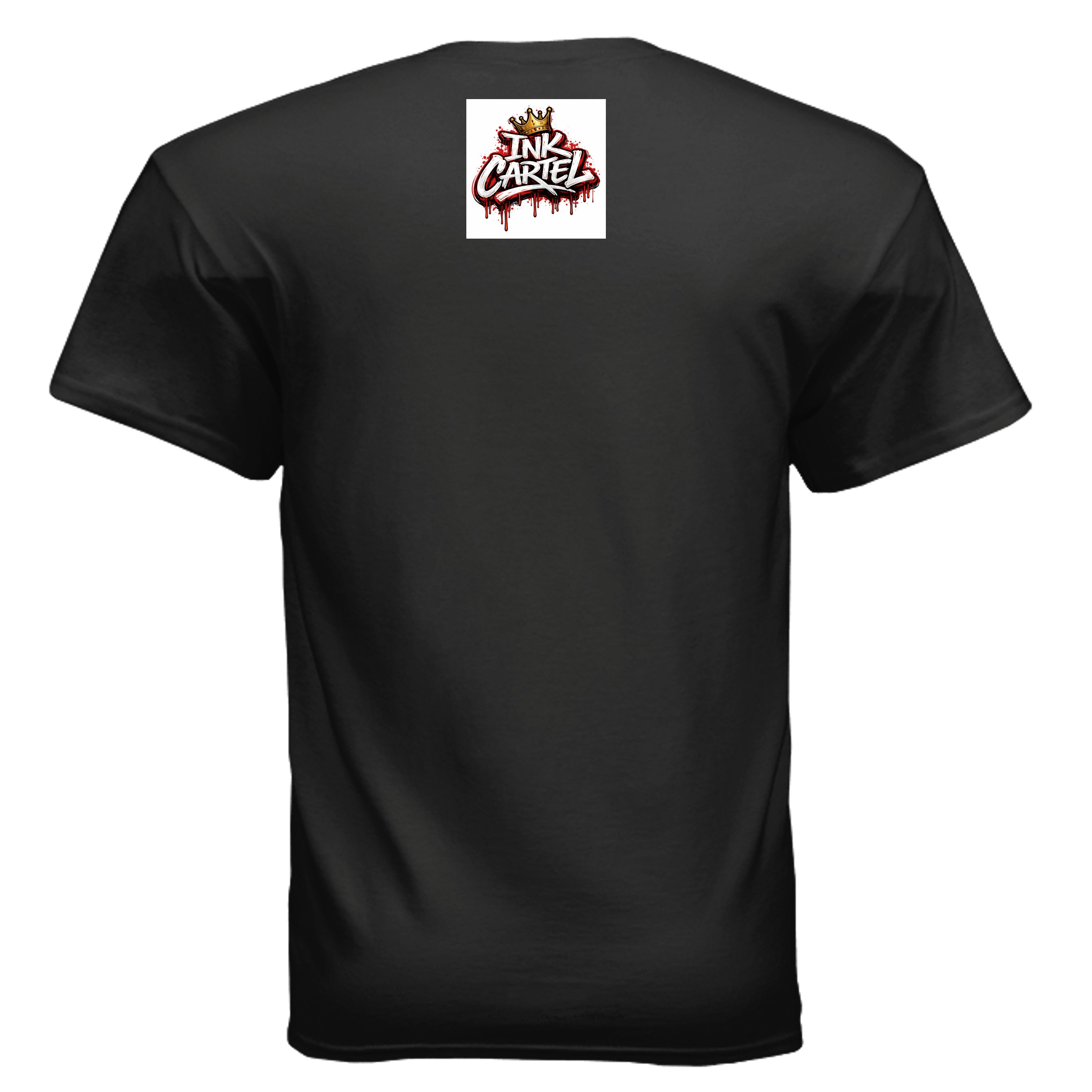  Ink Cartel Taíno War Lord T-shirt with Camuy sun symbol chain design inspired by Puerto Rican Taíno heritage and urban streetwear style