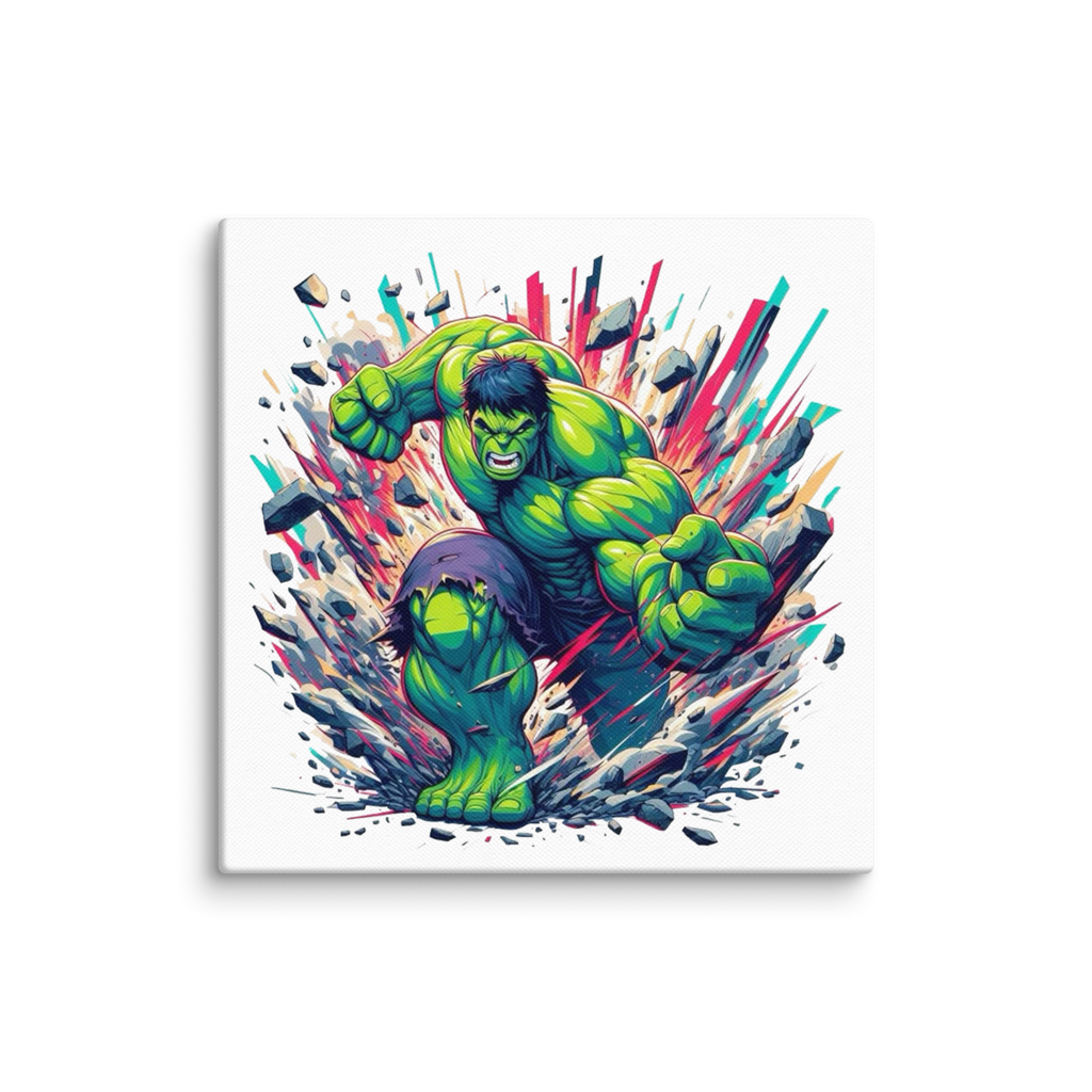 ink cartel Unleashed Power Canvas by Ink Cartel
