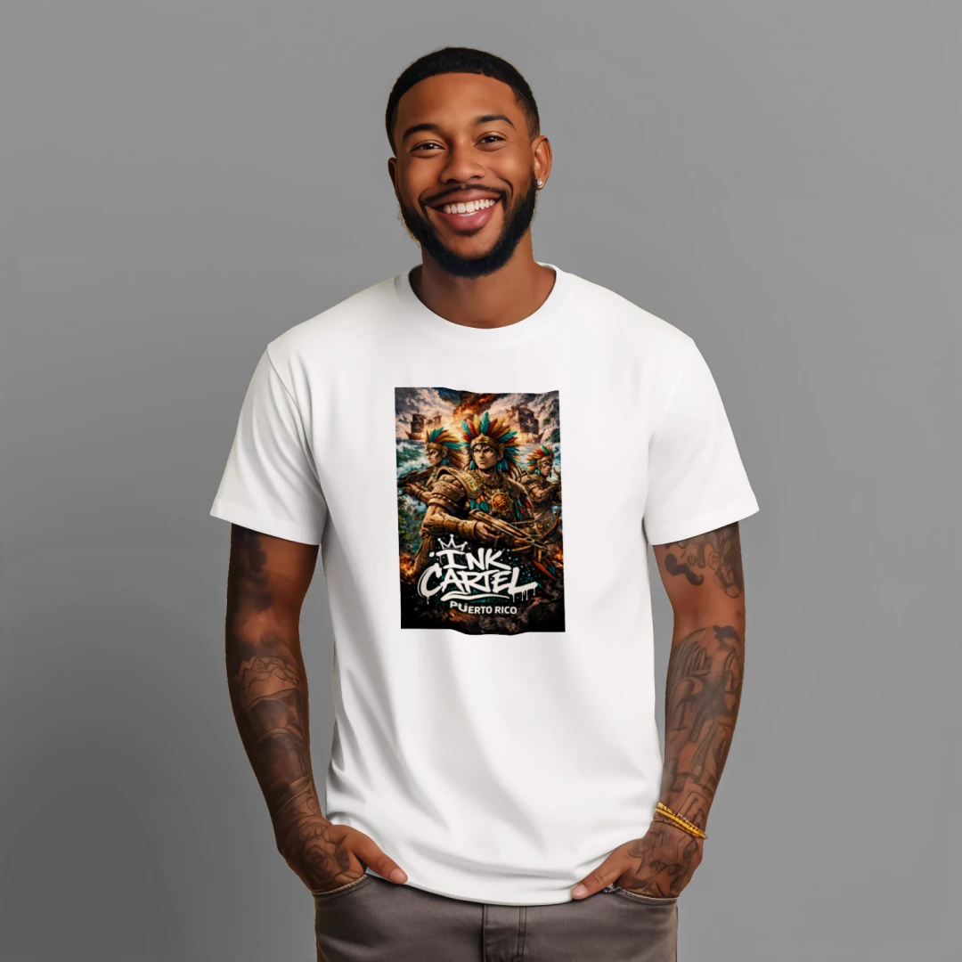 Ink Cartel – Taíno War Gods: Triple Legacy Tee