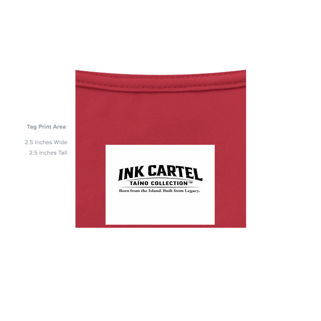 Ink Cartel Taíno Legacy Couple Tee representing love, heritage, and island roots through bold streetwear design