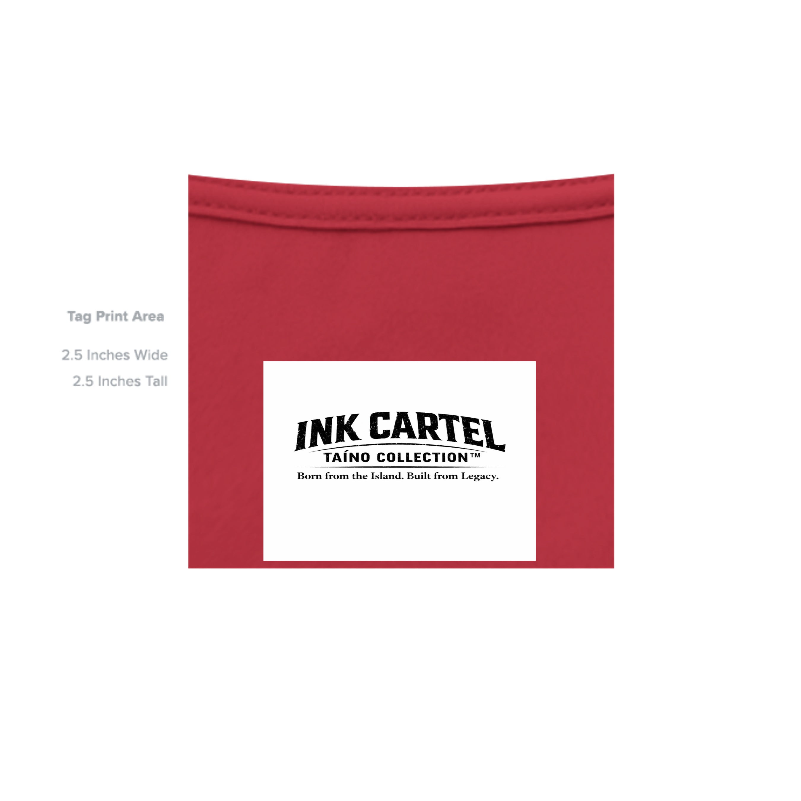 Ink Cartel Taíno Legacy Couple Tee representing love, heritage, and island roots through bold streetwear design
