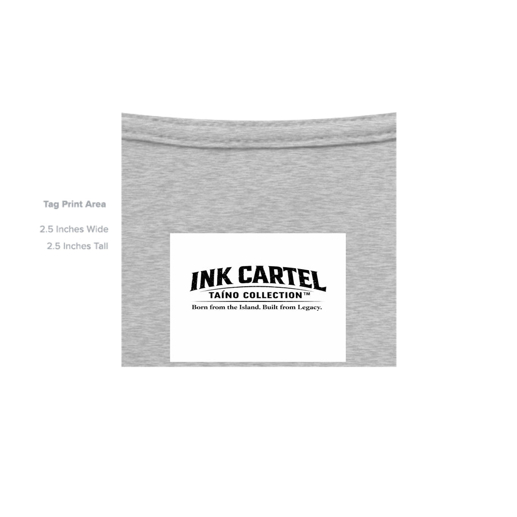  Ink Cartel Taíno Legacy Couple Tee representing love, heritage, and island roots through bold streetwear design