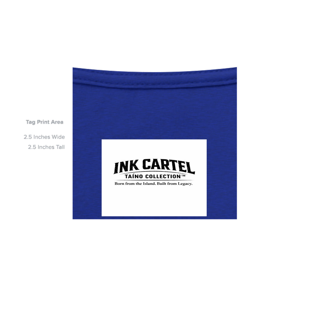 Ink Cartel Taíno Legacy Couple Tee representing love, heritage, and island roots through bold streetwear design