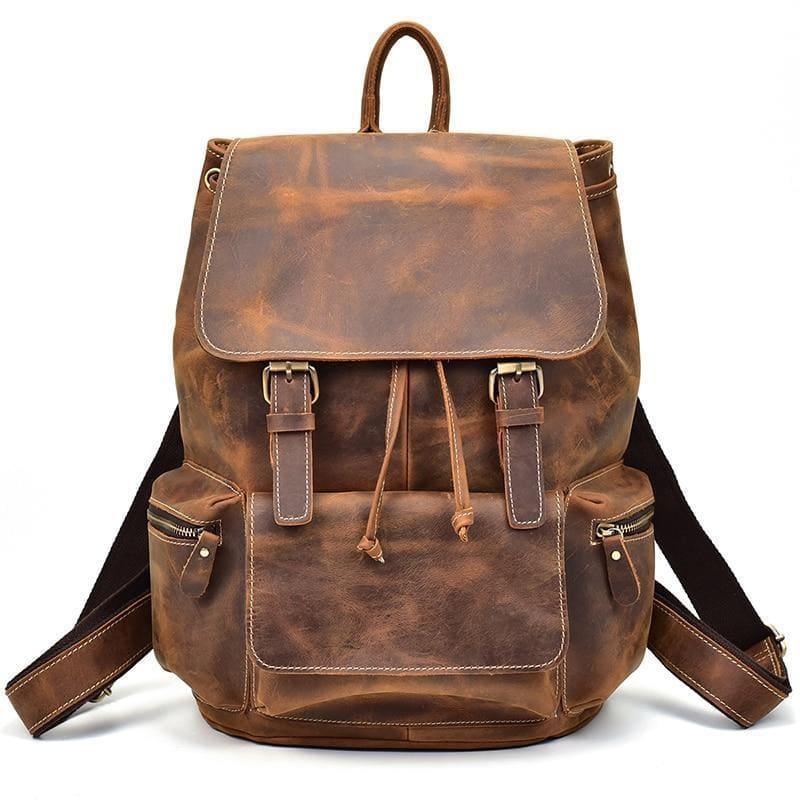 La mochila Hagen | Mochila de cuero vintage