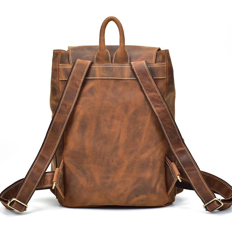 La mochila Hagen | Mochila de cuero vintage