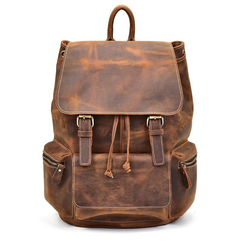 La mochila Hagen | Mochila de cuero vintage