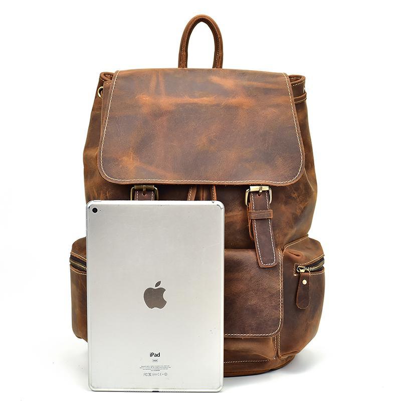 La mochila Hagen | Mochila de cuero vintage